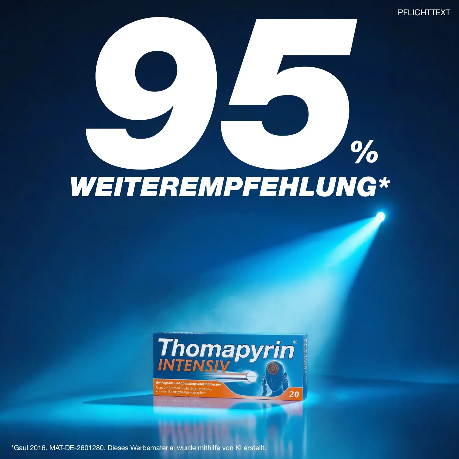 95% Weiterempfehlung